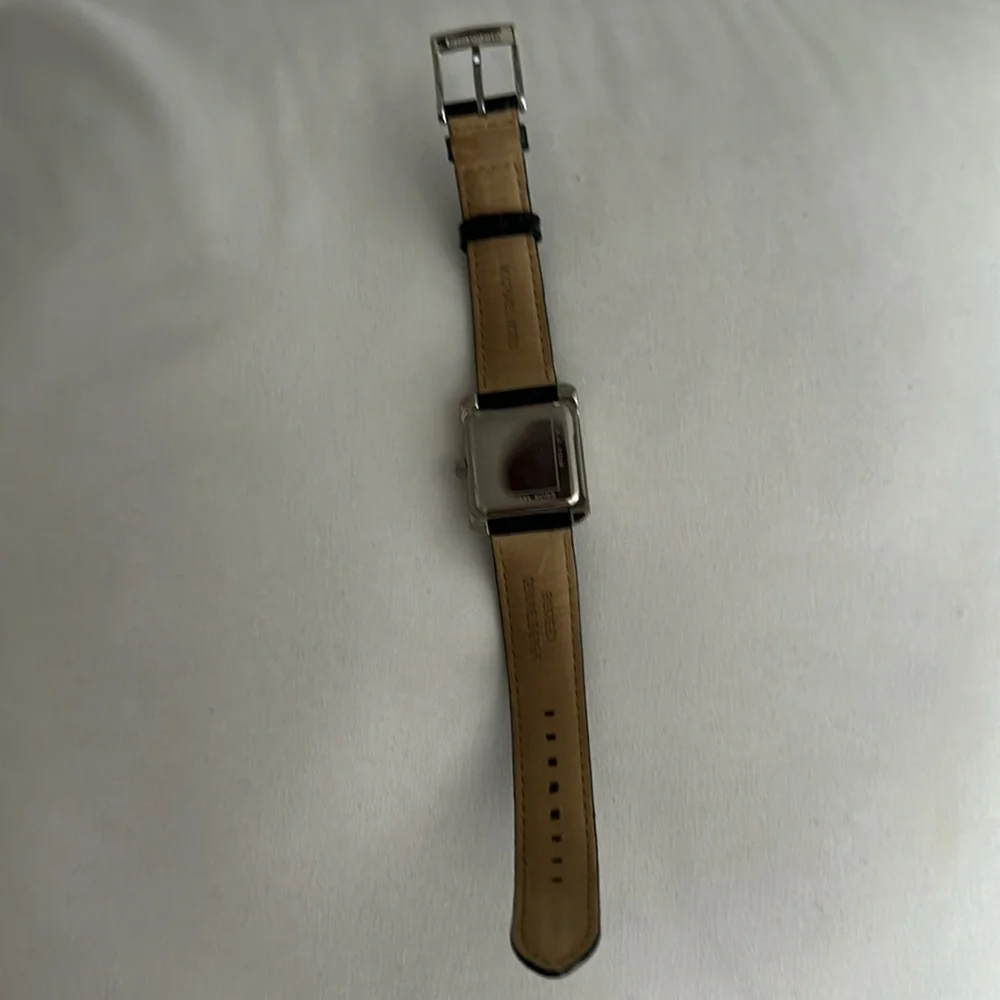 Women’s Michael Kors Black and Silver Watch